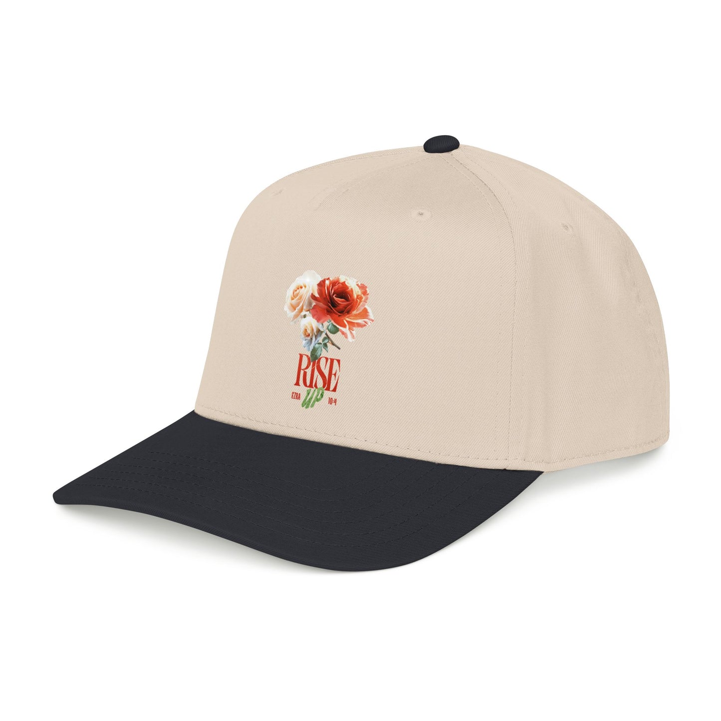 Rise Up Baseball Cap — Motivational Mid Profile Cap