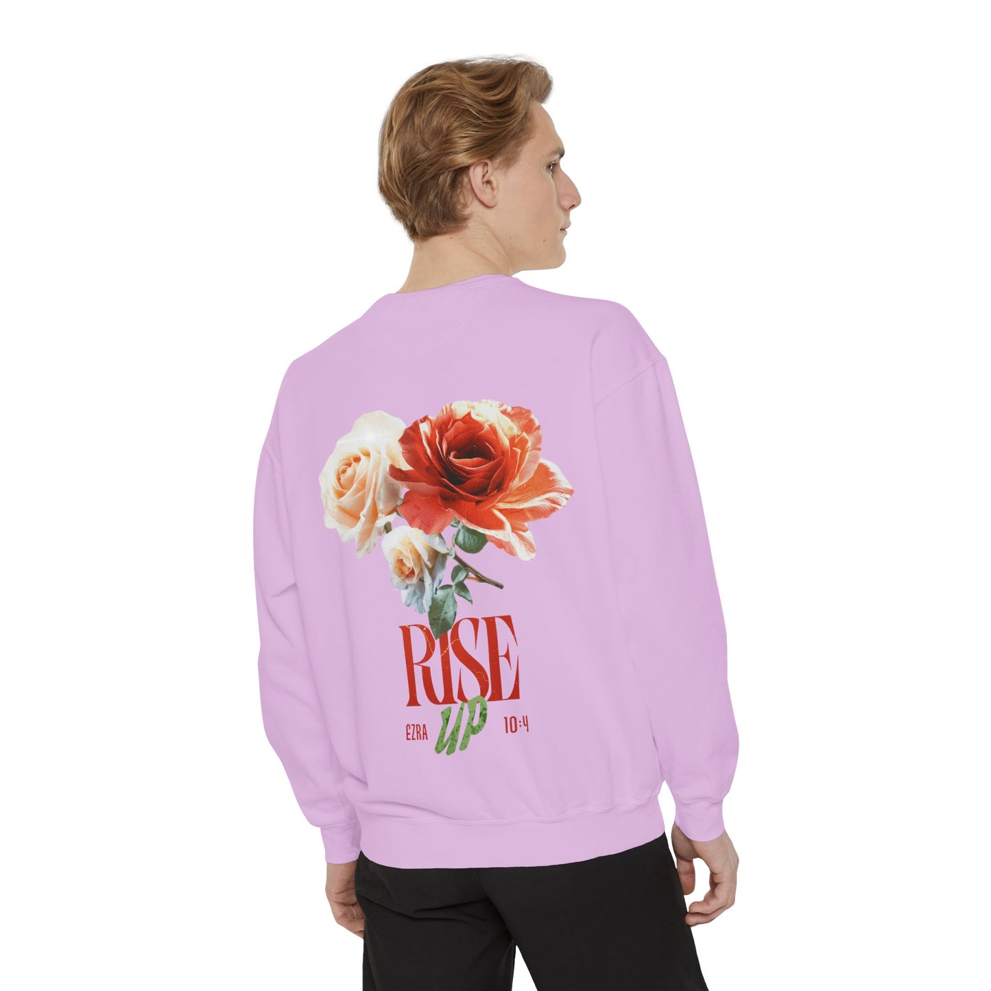 Rise Up Floral Sweatshirt — Flower Design