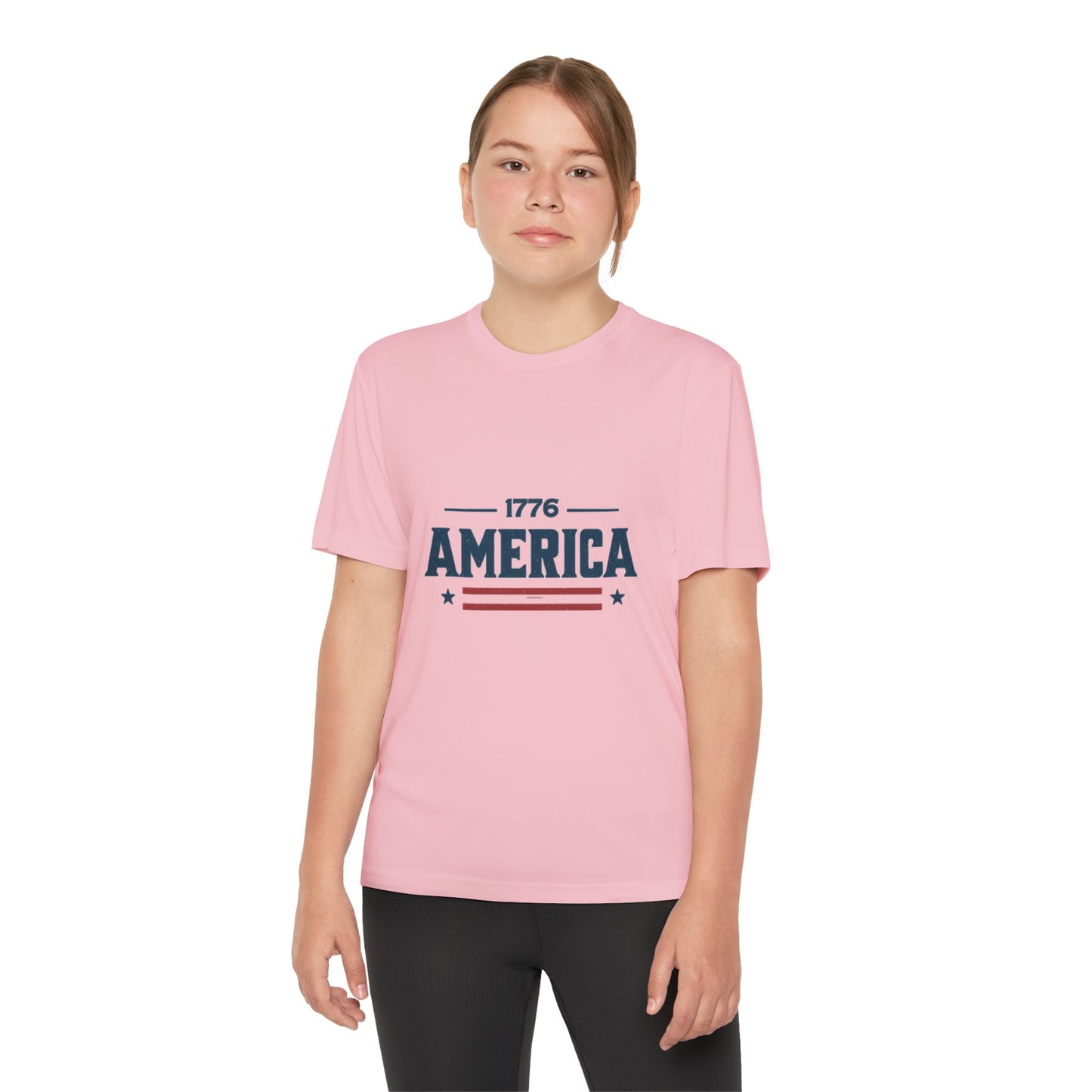 Youth Competitor Tee — Patriotic July 4th Matching Family Shirt