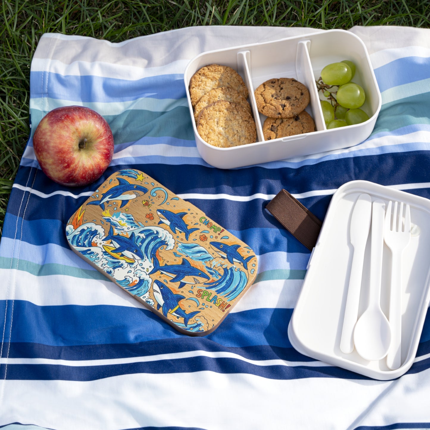 Kids Shark Bento Lunch Box | Shark Design Boys