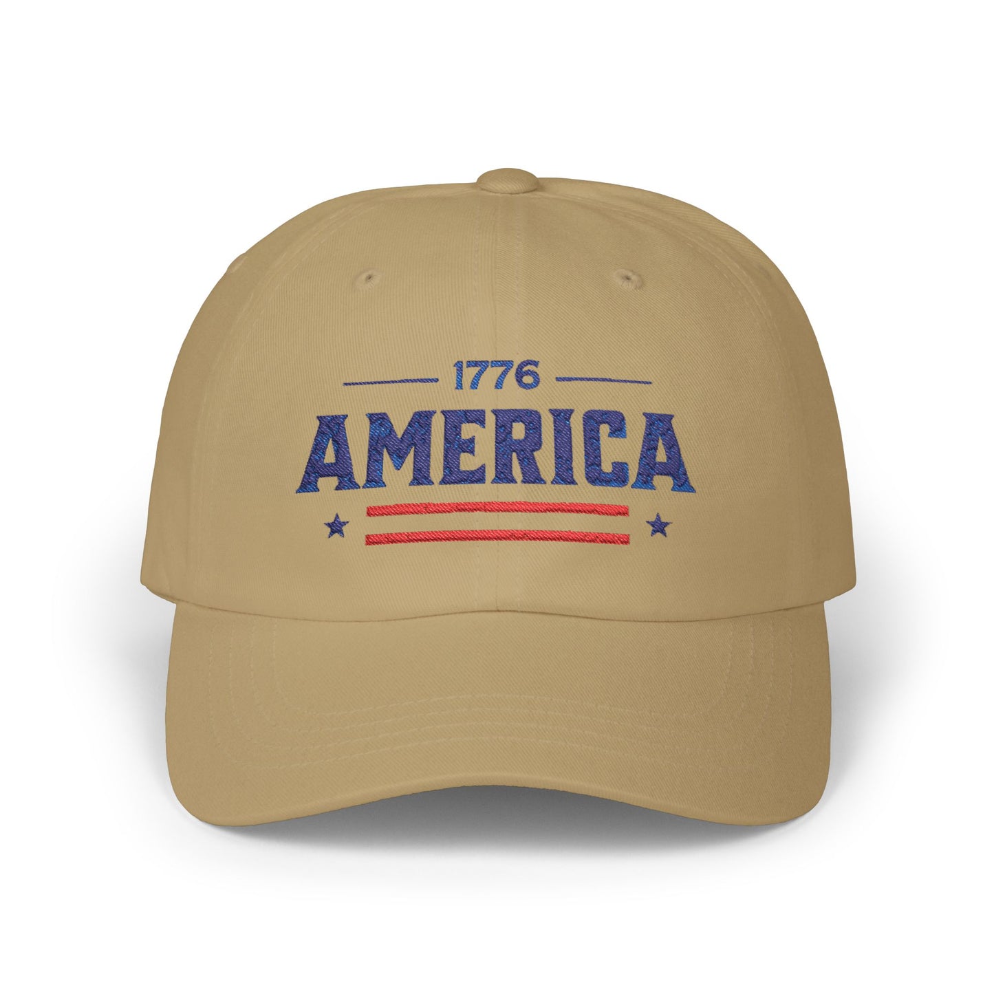 Fourth of July Classic Dad Cap — Patriotic Baseball Hat