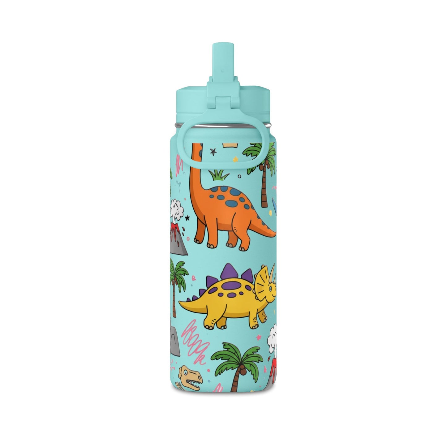 Kids Dino 20oz Water Bottle | Cute Dinosaur Design