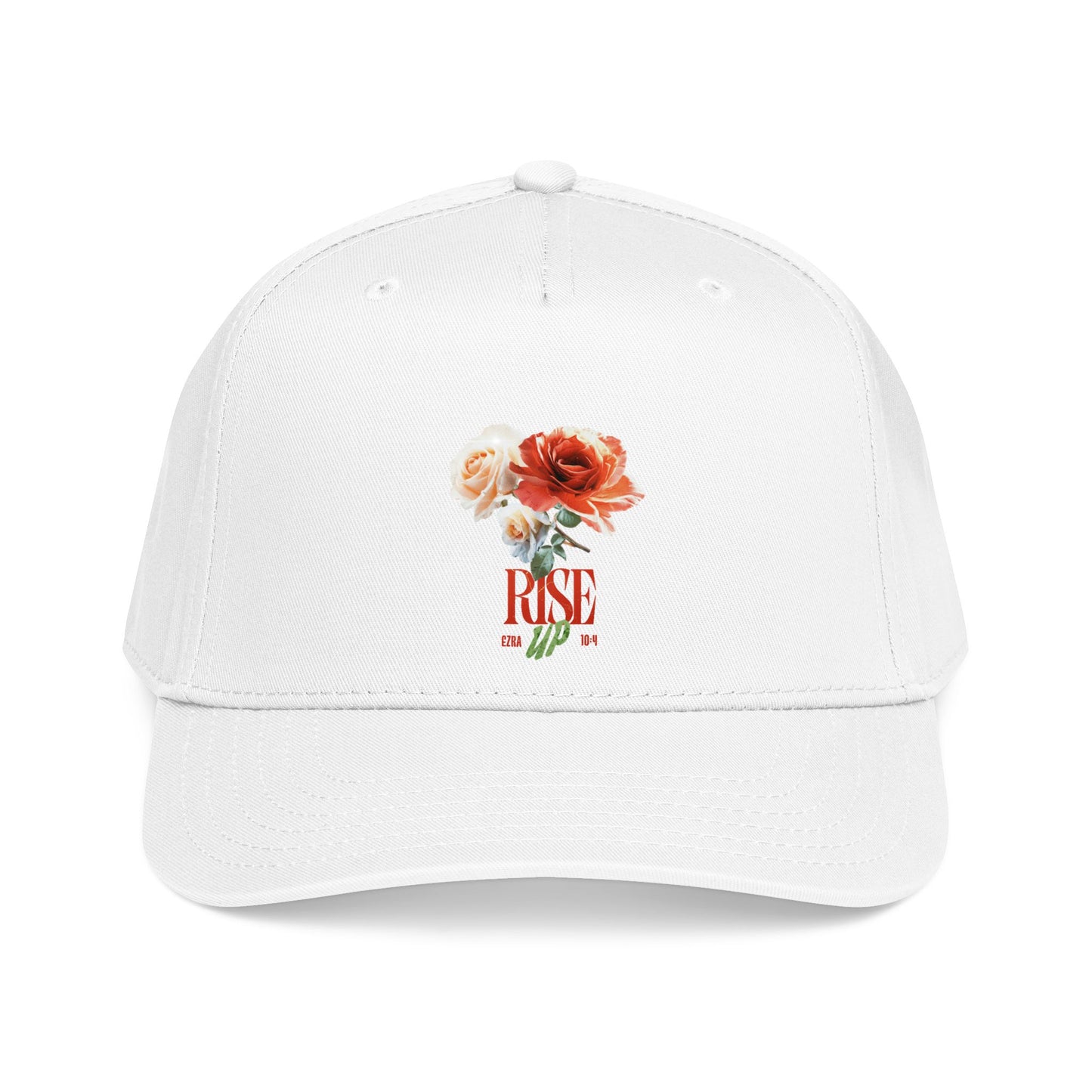 Rise Up Baseball Cap — Motivational Mid Profile Cap