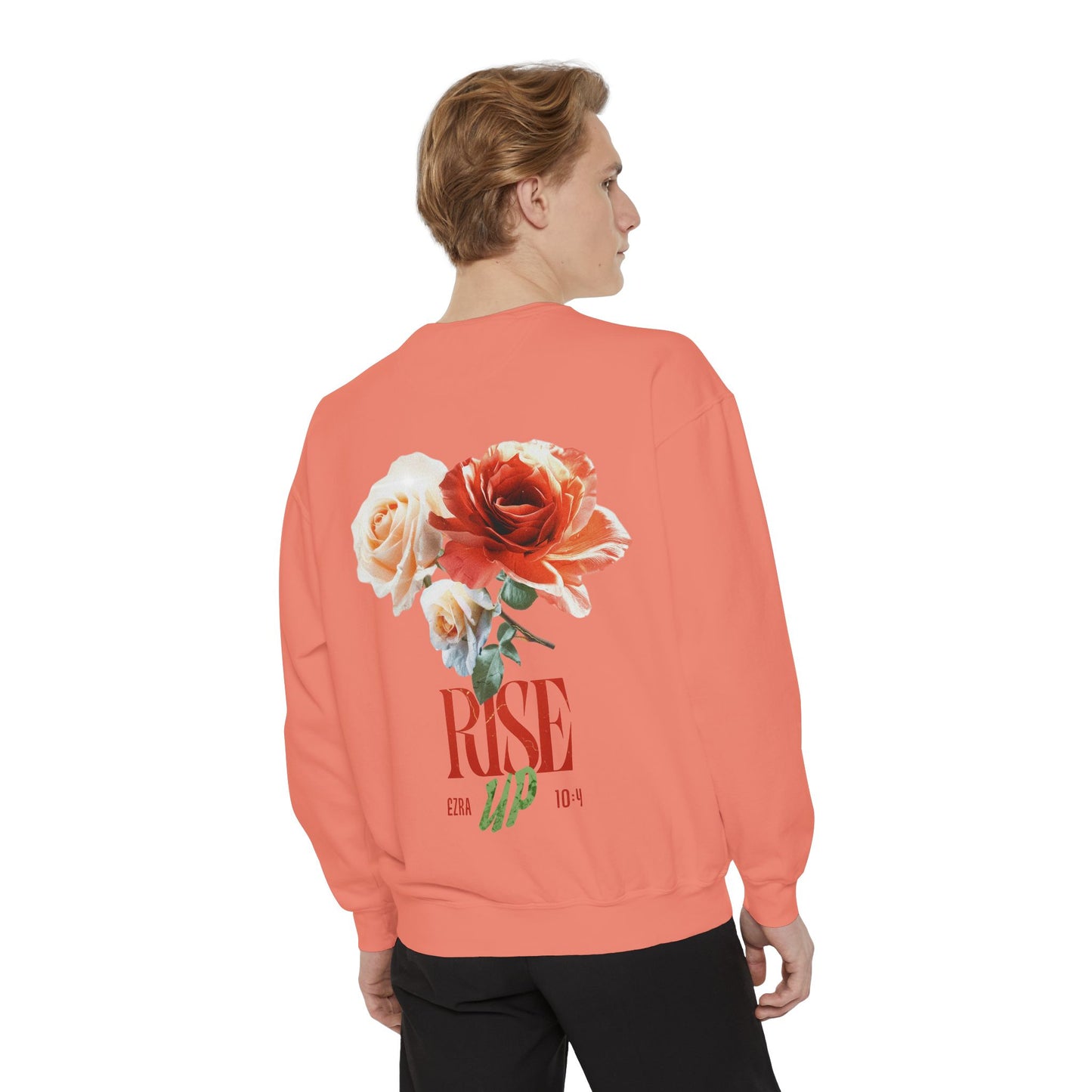 Rise Up Floral Sweatshirt — Flower Design