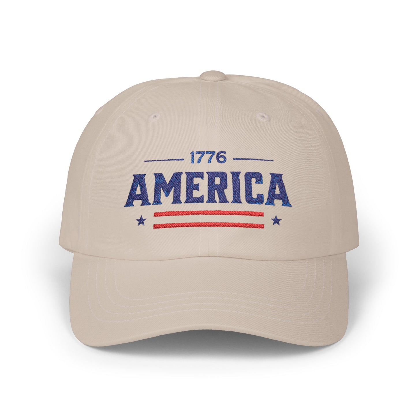 Fourth of July Classic Dad Cap — Patriotic Baseball Hat