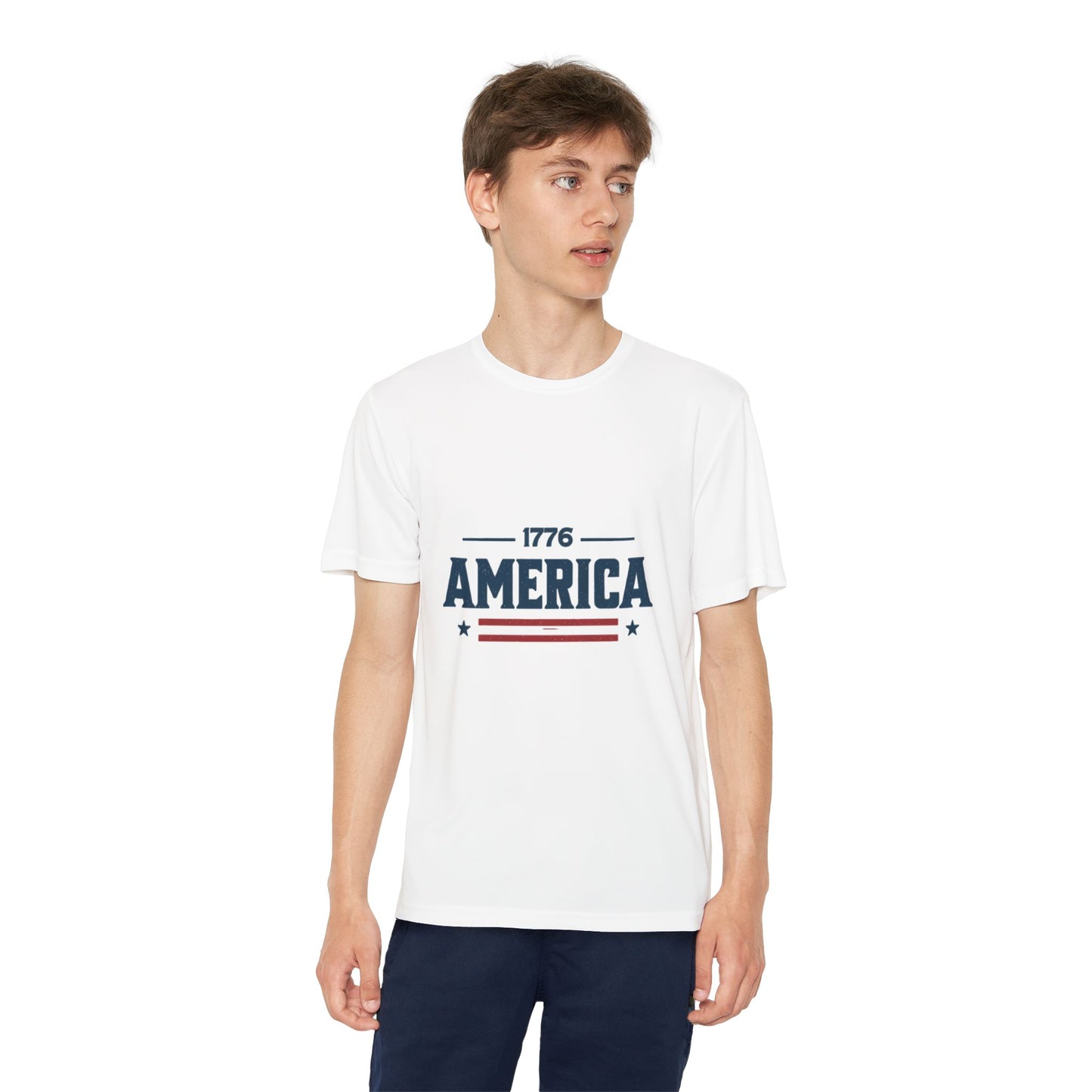 Youth Competitor Tee — Patriotic July 4th Matching Family Shirt