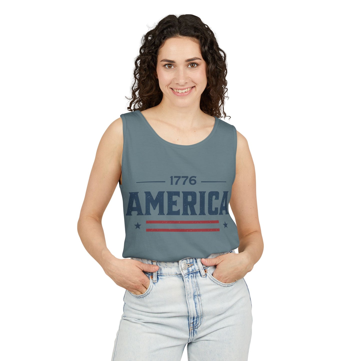 Patriotic Family Matching Tank Top — July 4th Fourth of July Celebration
