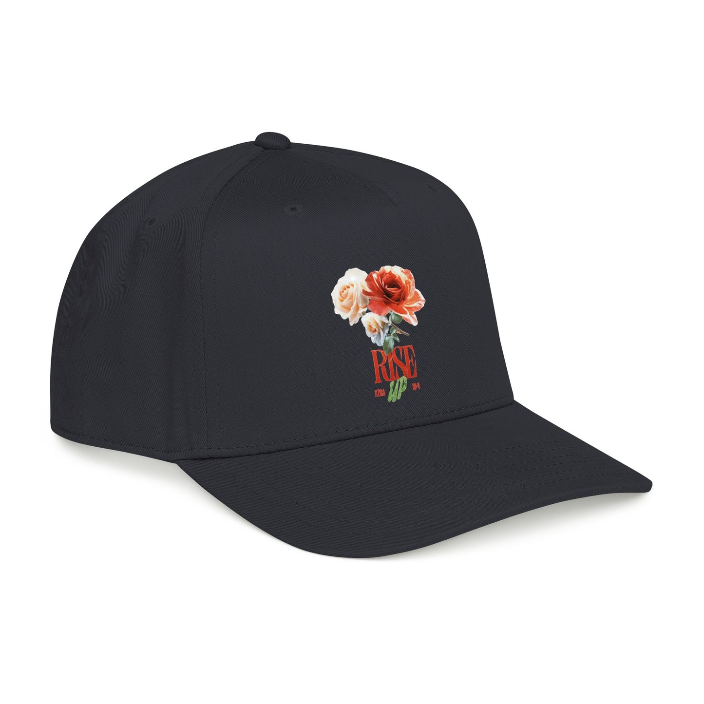 Rise Up Baseball Cap — Motivational Mid Profile Cap