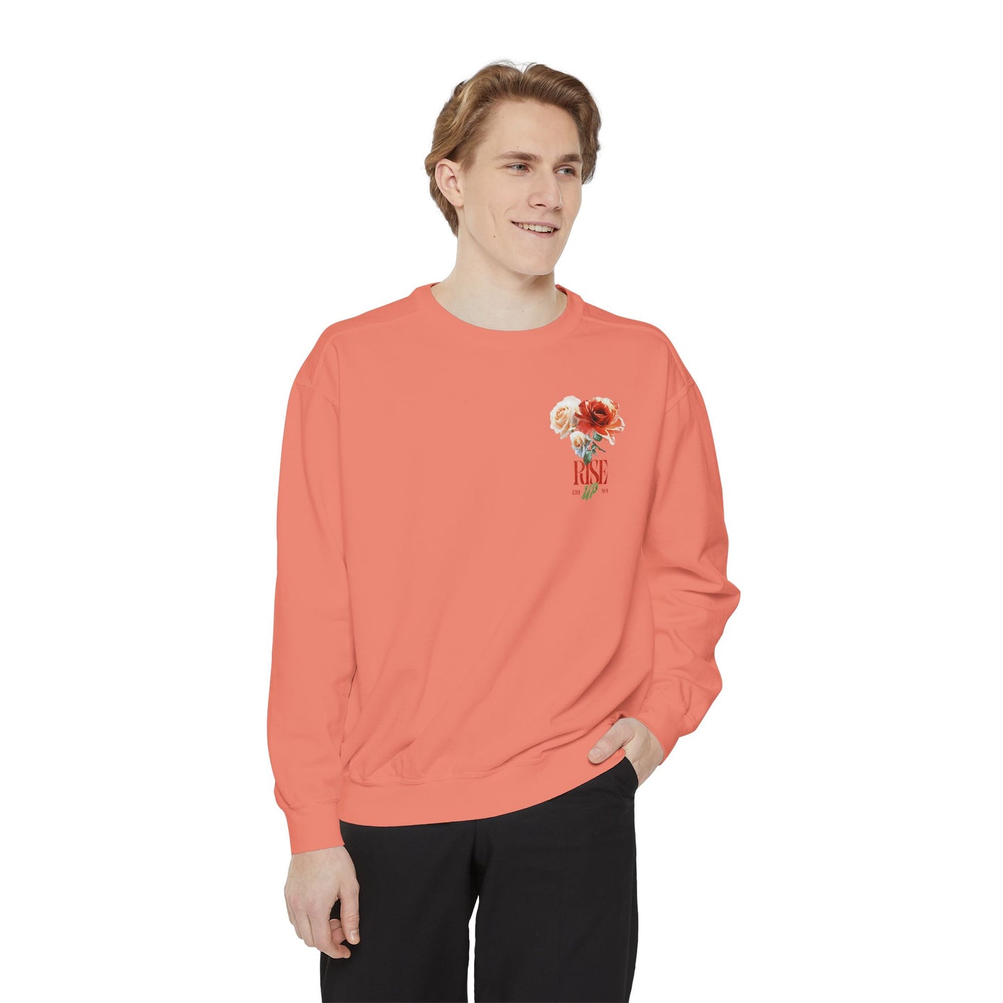 Rise Up Floral Sweatshirt — Flower Design