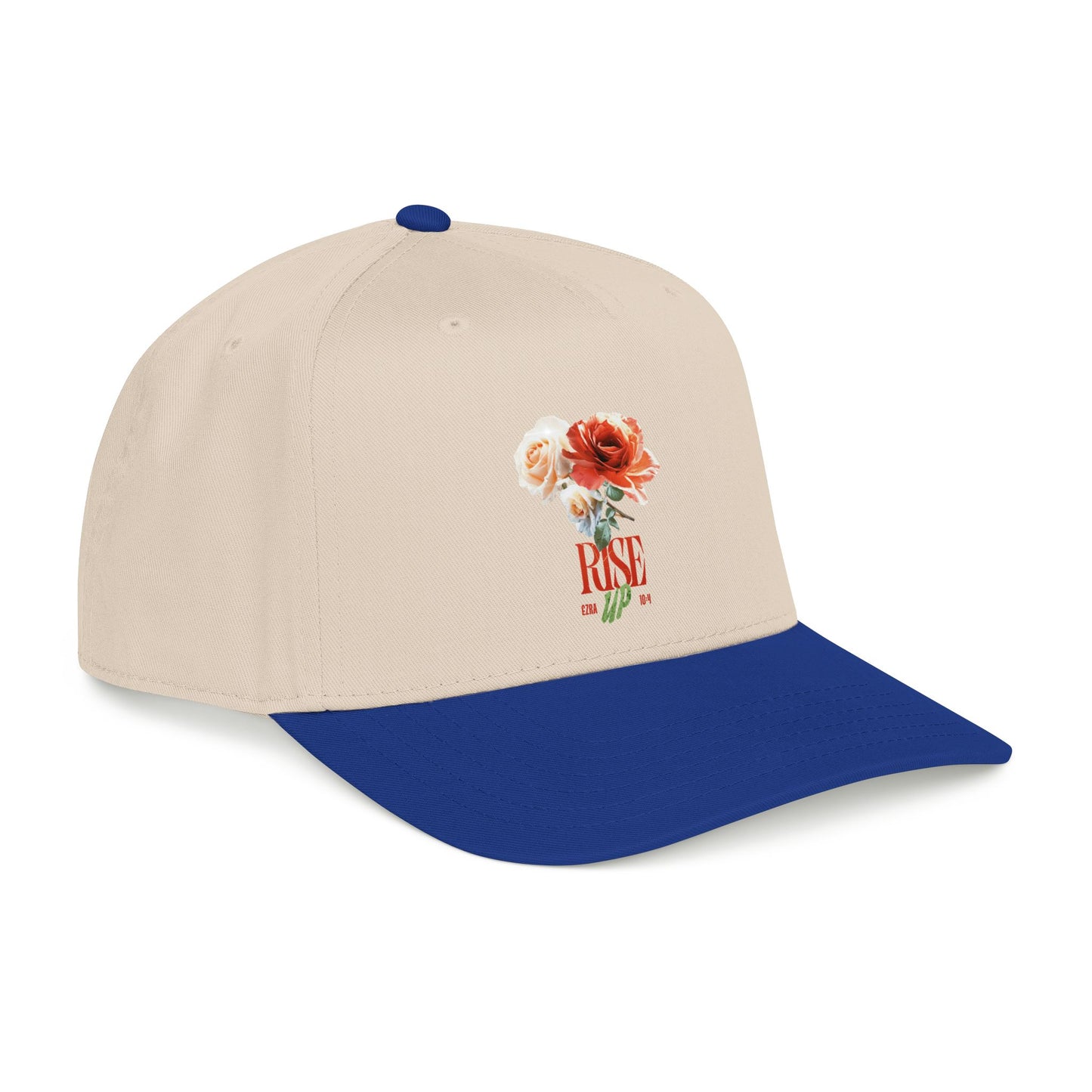 Rise Up Baseball Cap — Motivational Mid Profile Cap