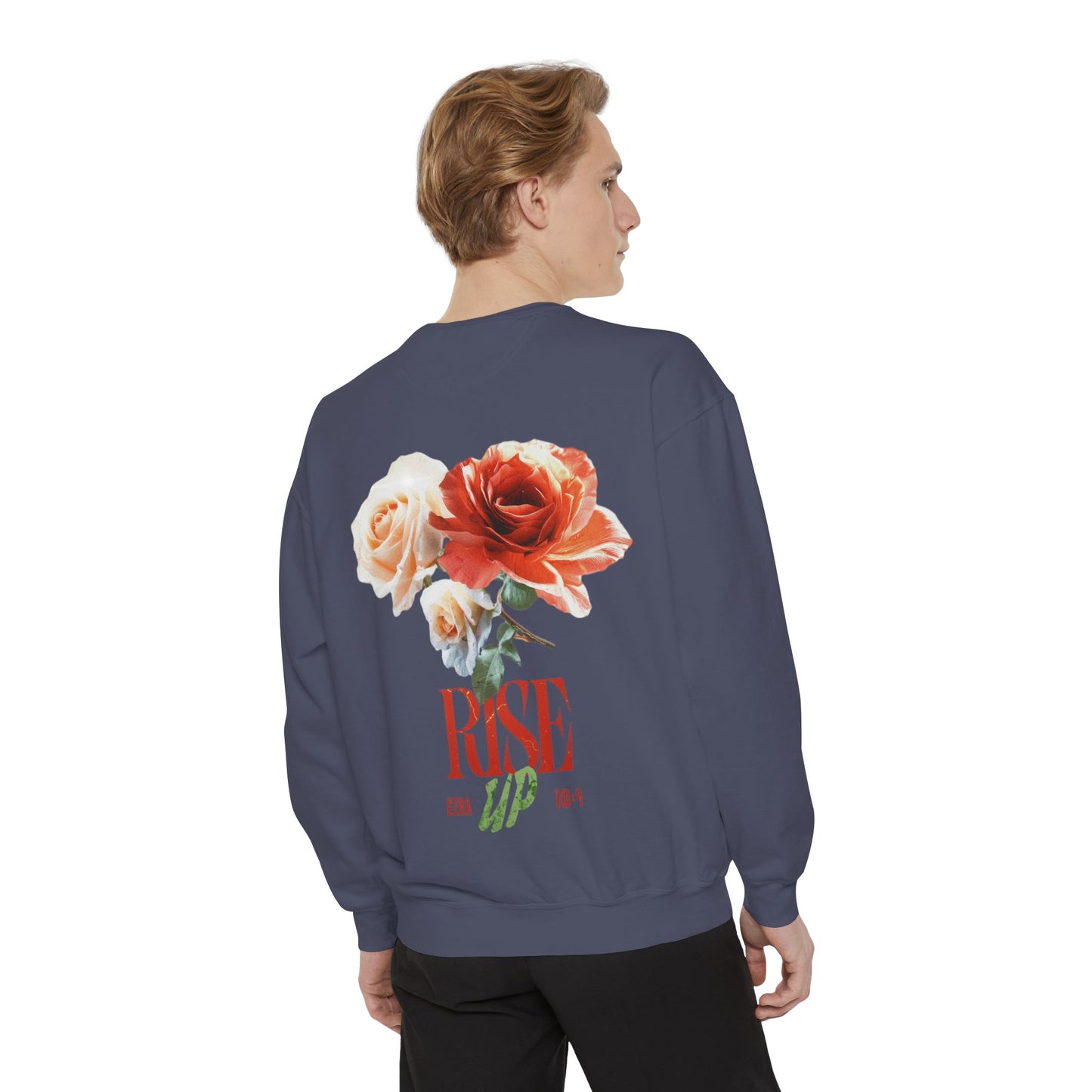 Rise Up Floral Sweatshirt — Flower Design