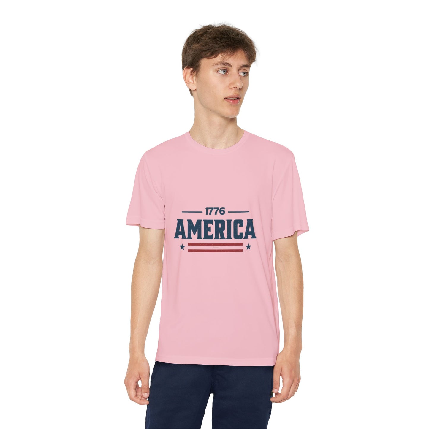 Youth Competitor Tee — Patriotic July 4th Matching Family Shirt