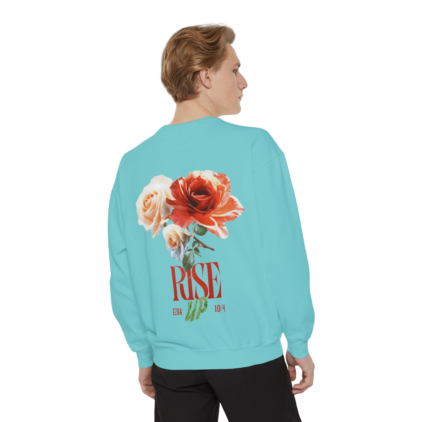 Rise Up Floral Sweatshirt — Flower Design