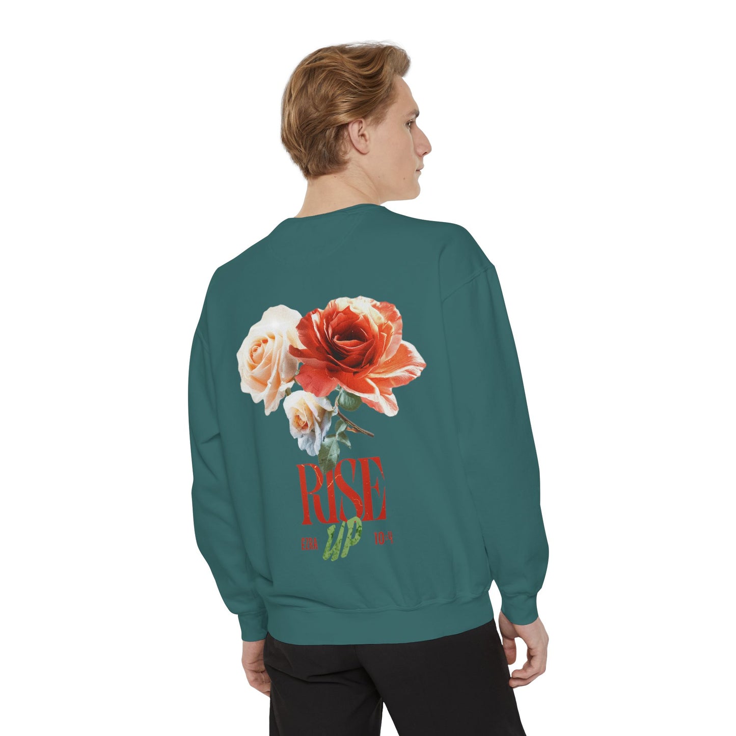 Rise Up Floral Sweatshirt — Flower Design