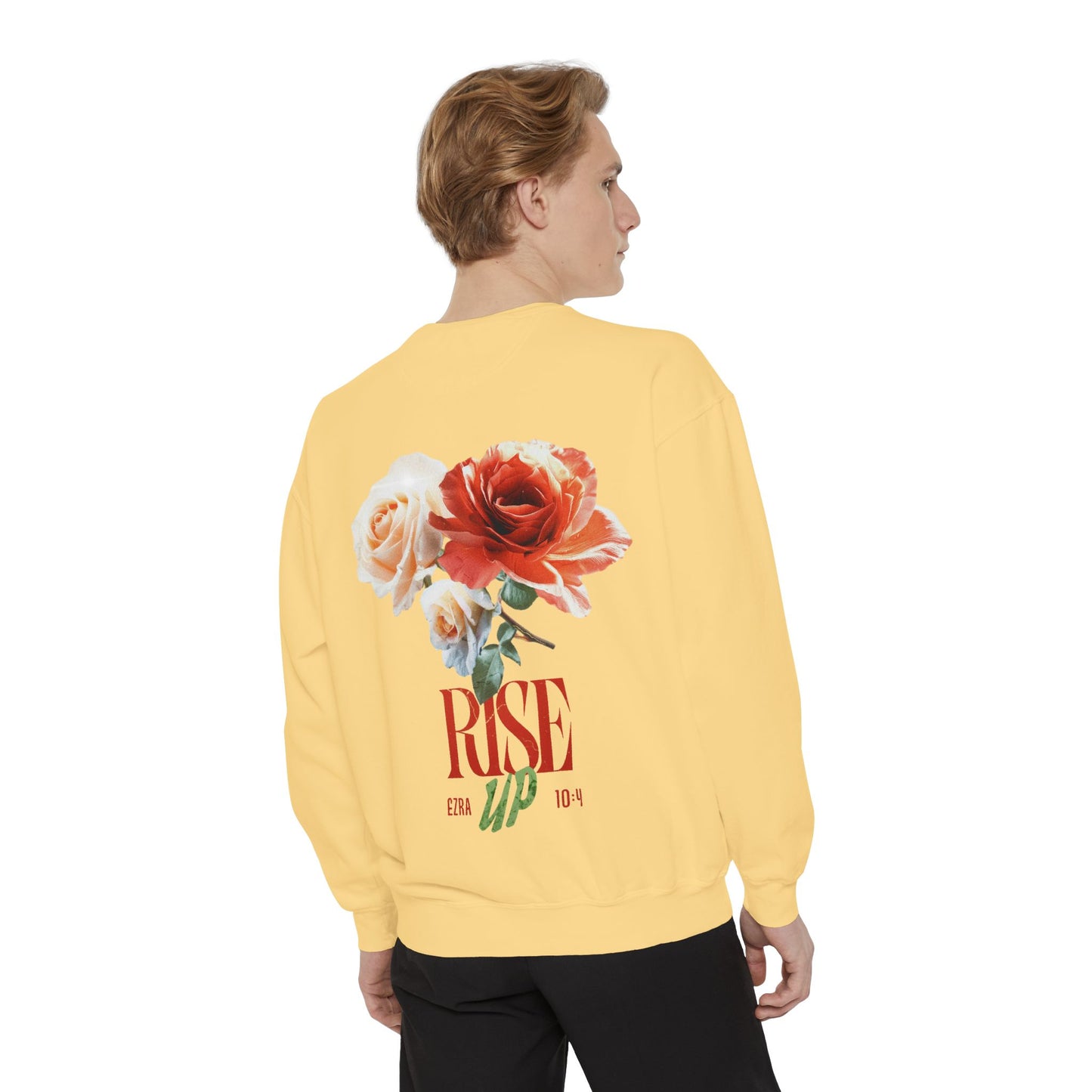 Rise Up Floral Sweatshirt — Flower Design