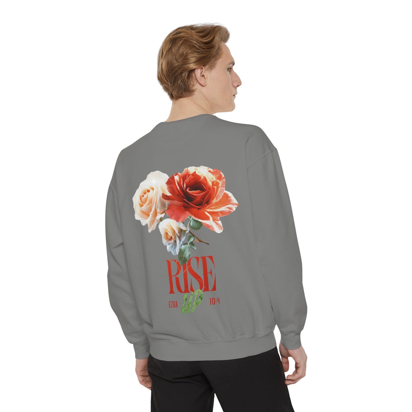 Rise Up Floral Sweatshirt — Flower Design