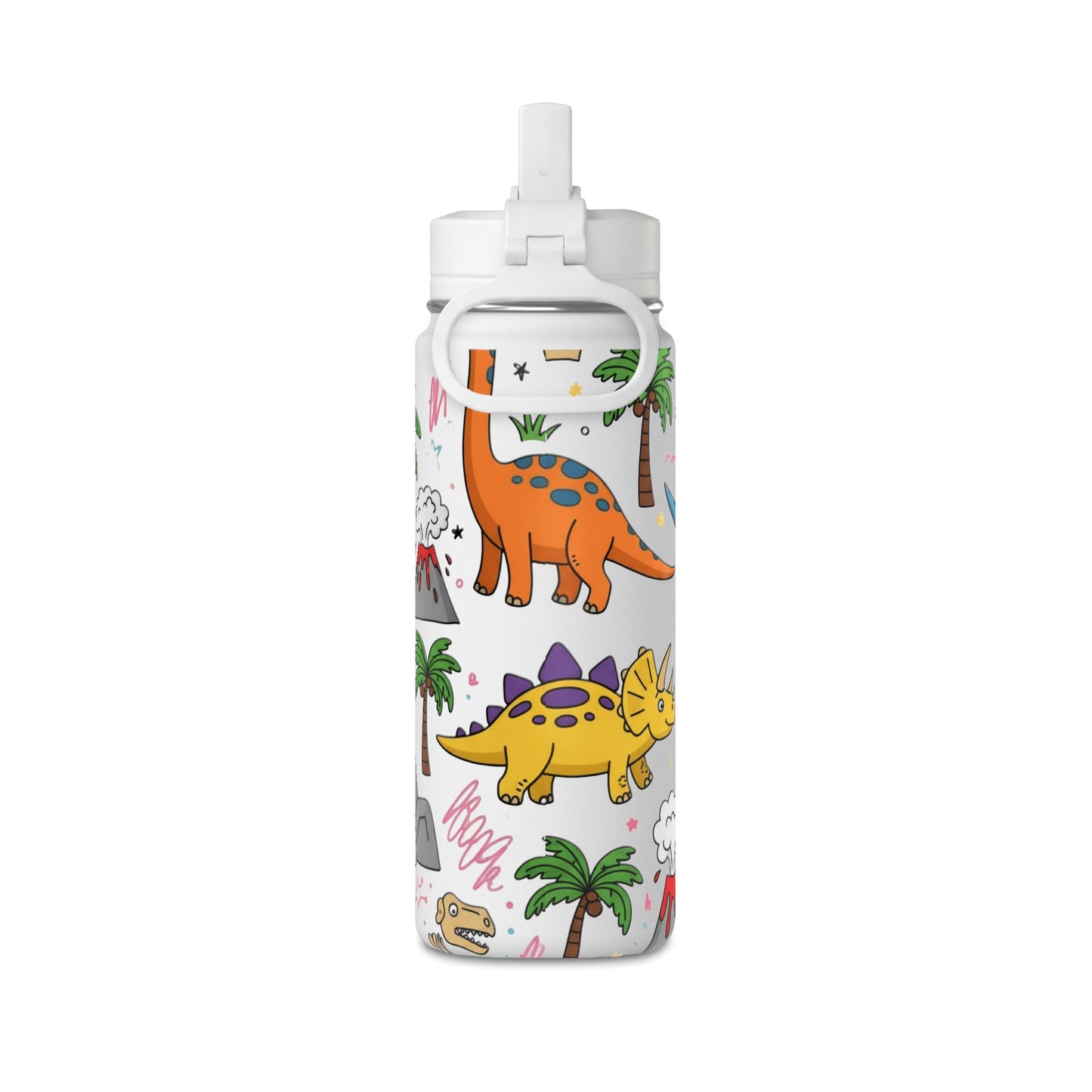 Kids Dino 20oz Water Bottle | Cute Dinosaur Design