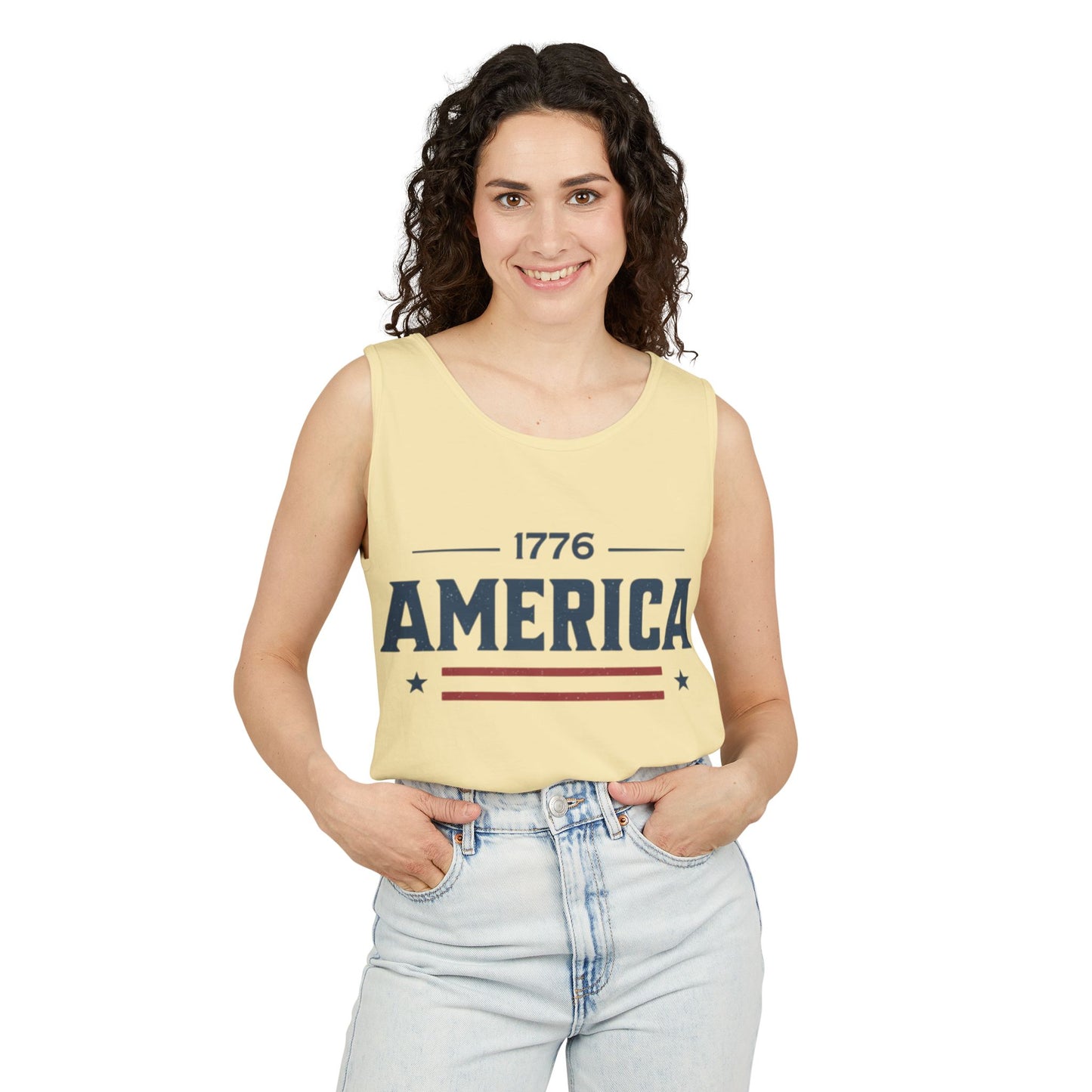 Patriotic Family Matching Tank Top — July 4th Fourth of July Celebration