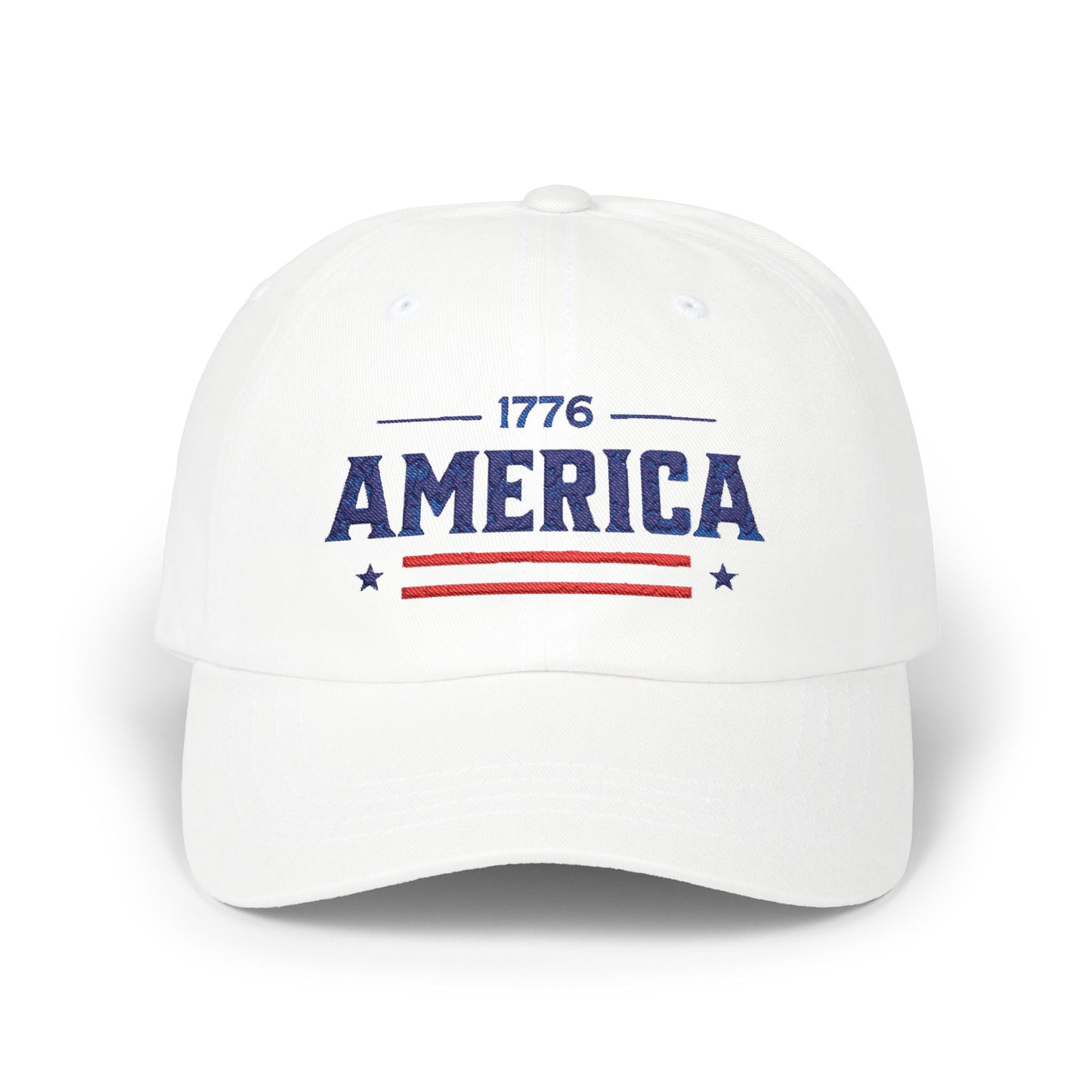 Fourth of July Classic Dad Cap — Patriotic Baseball Hat