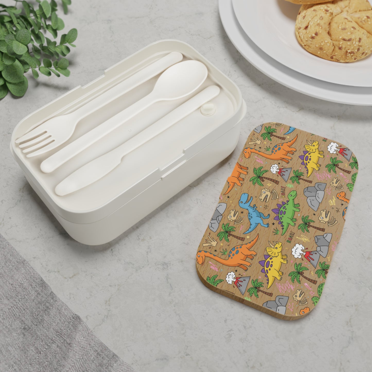 Kids Dino Bento Lunch Box | Dinosaur Design Boys