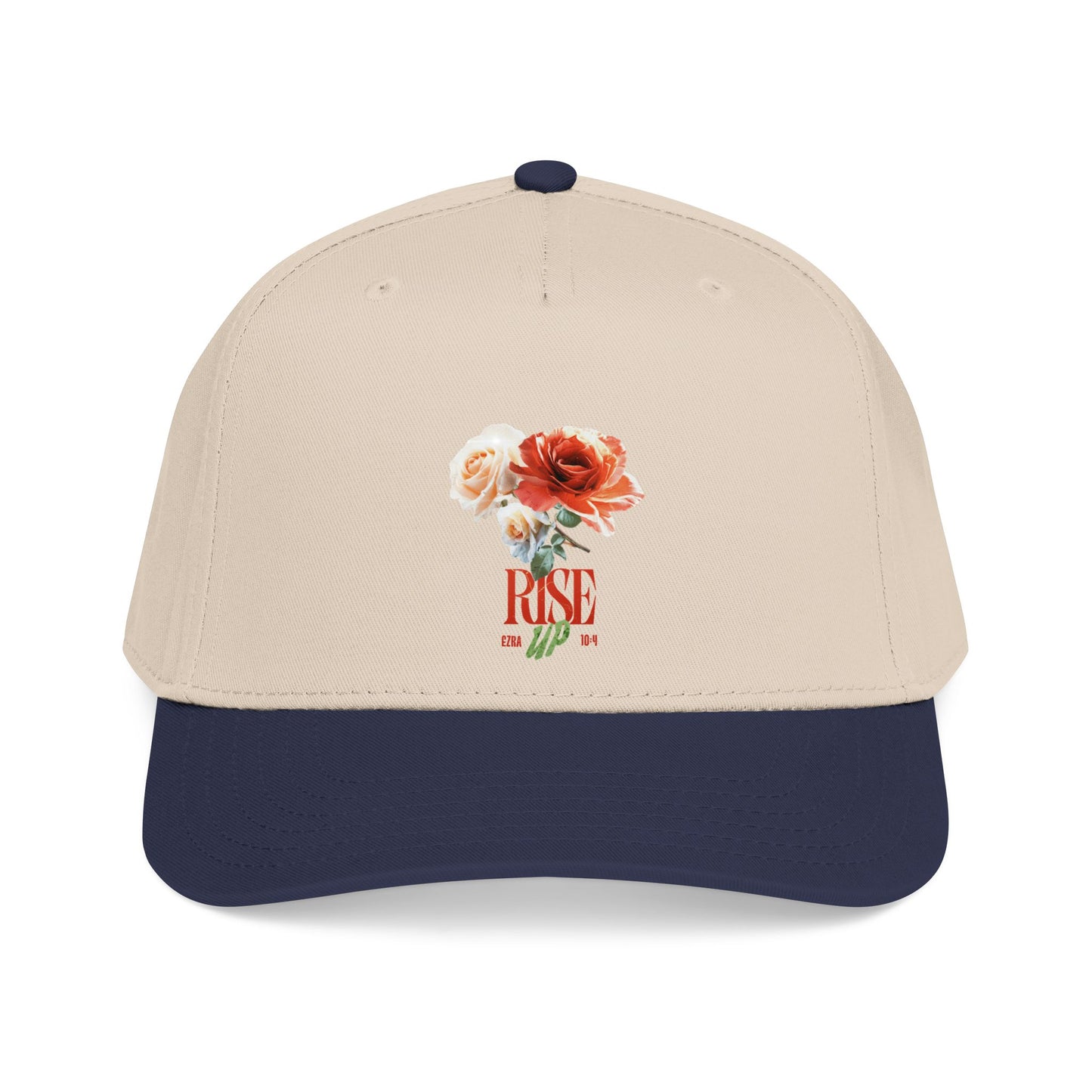 Rise Up Baseball Cap — Motivational Mid Profile Cap