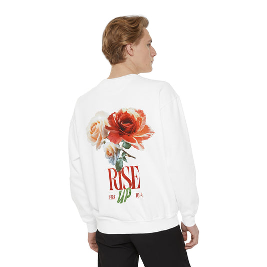 Rise Up Floral Sweatshirt — Flower Design