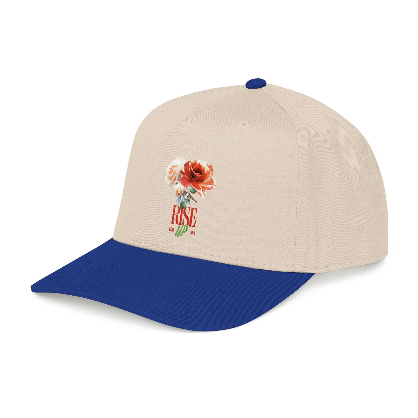 Rise Up Baseball Cap — Motivational Mid Profile Cap