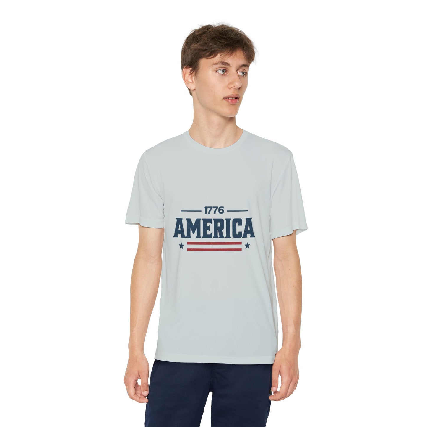 Youth Competitor Tee — Patriotic July 4th Matching Family Shirt