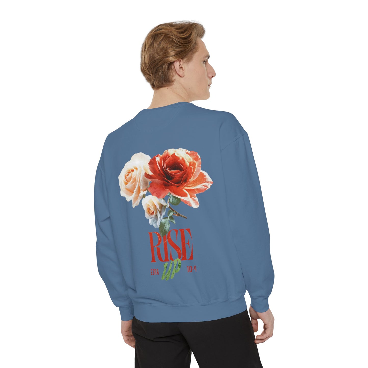 Rise Up Floral Sweatshirt — Flower Design