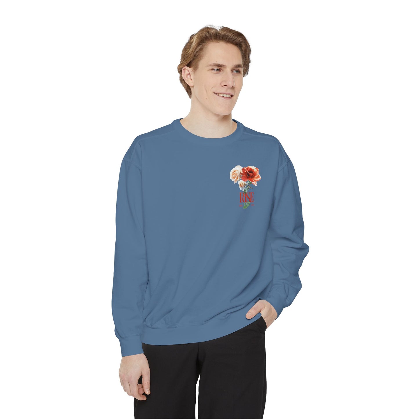 Rise Up Floral Sweatshirt — Flower Design