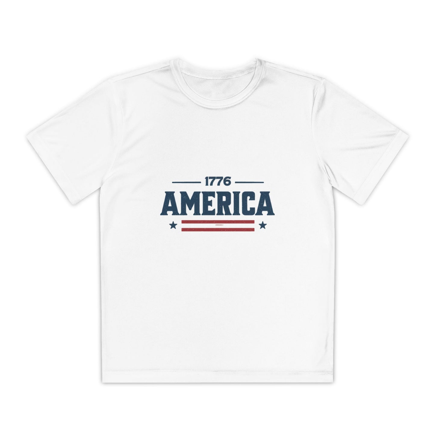 Youth Competitor Tee — Patriotic July 4th Matching Family Shirt
