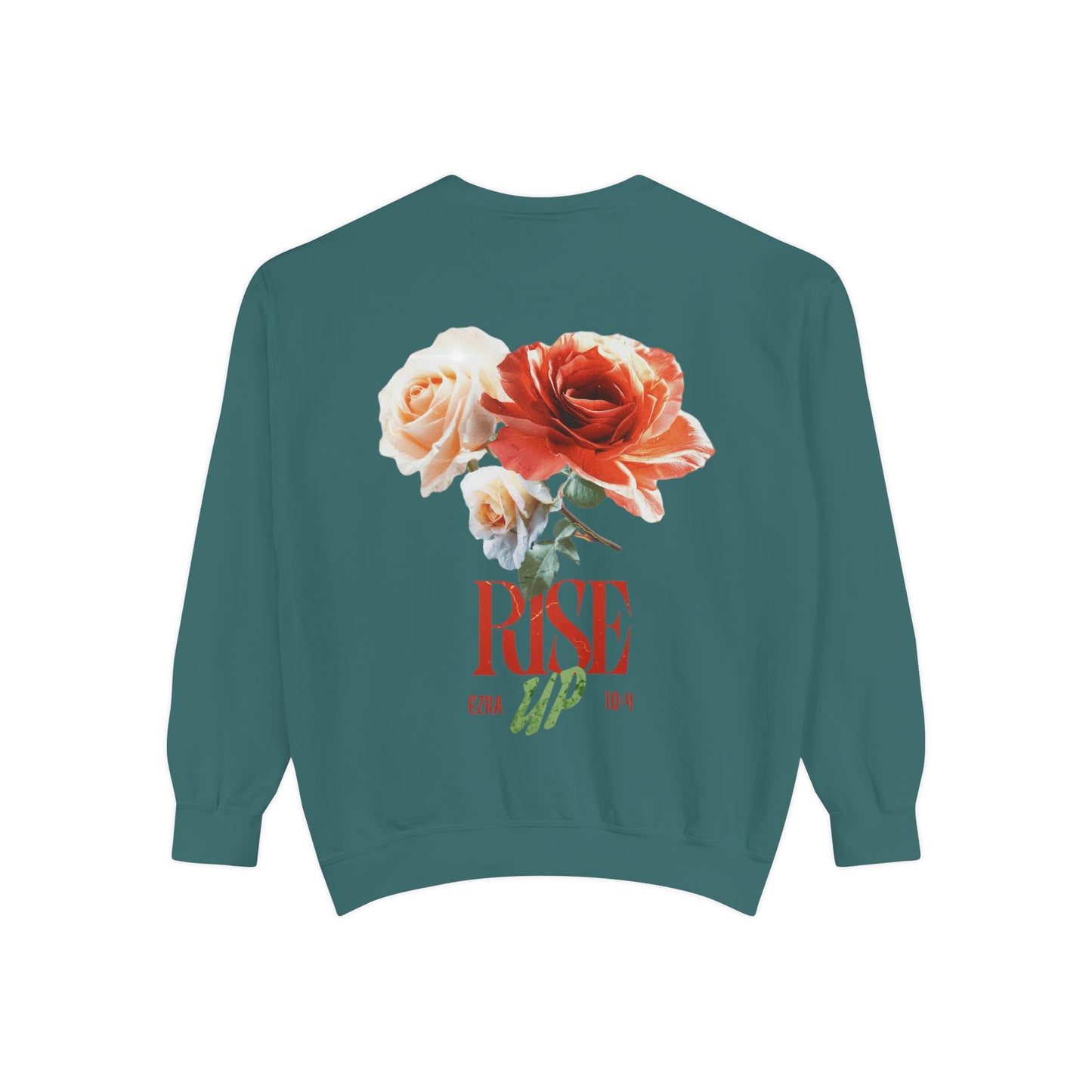 Rise Up Floral Sweatshirt — Flower Design