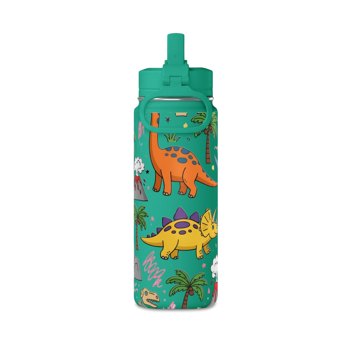 Kids Dino 20oz Water Bottle | Cute Dinosaur Design