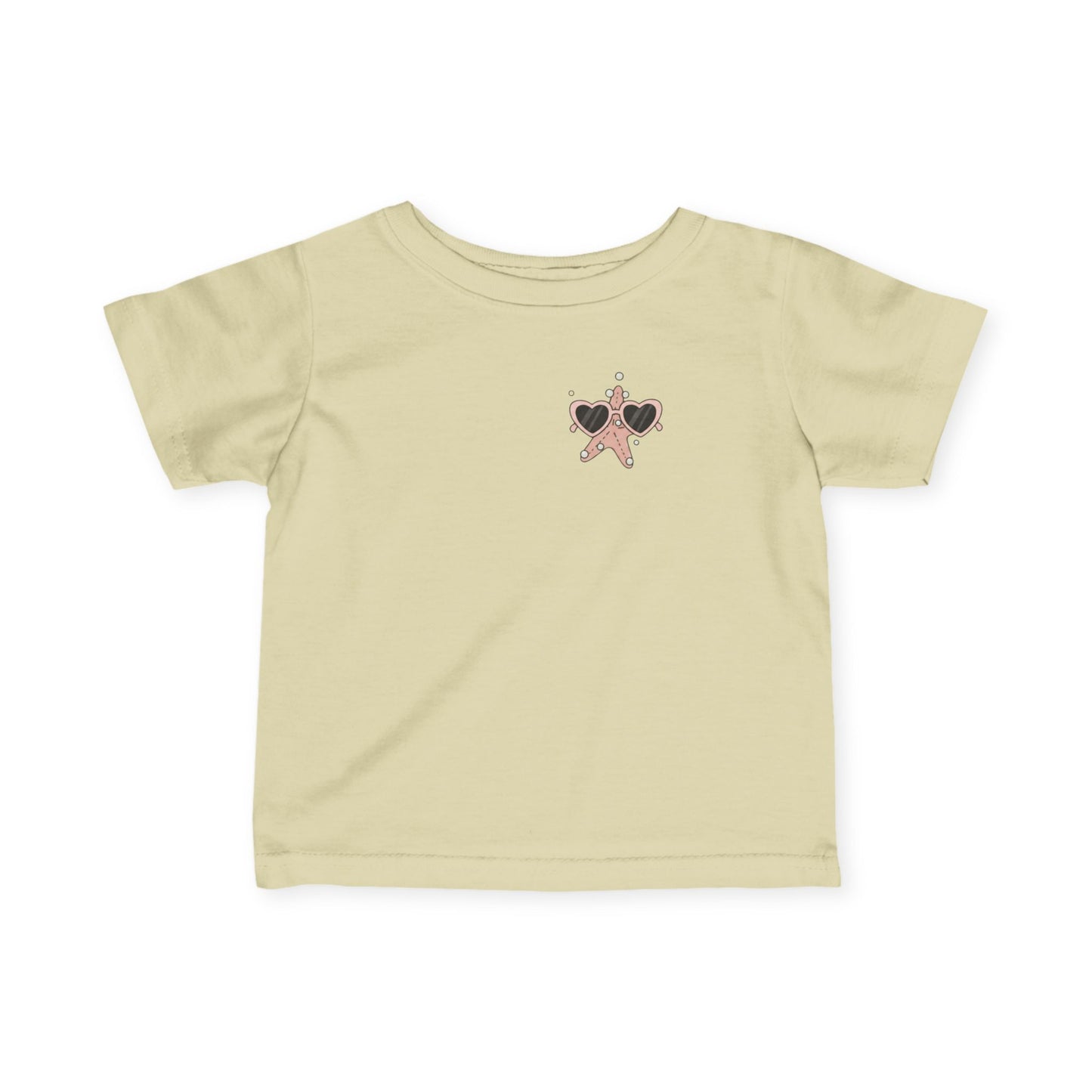 Baby Girl Beach Babe Infant Tee | Cute Beach Baby Graphic