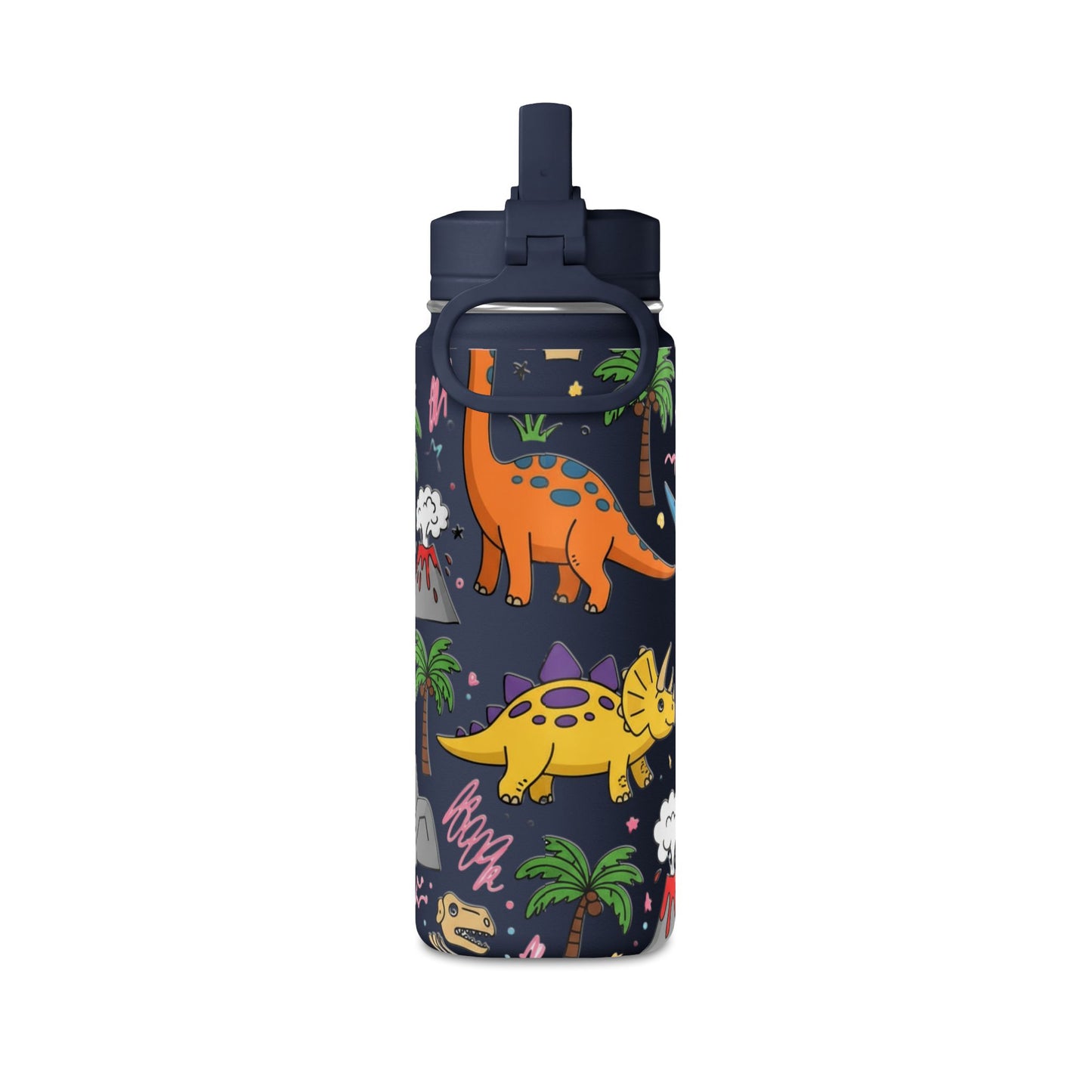 Kids Dino 20oz Water Bottle | Cute Dinosaur Design