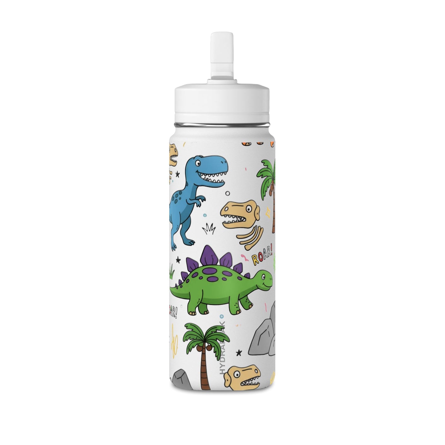 Kids Dino 20oz Water Bottle | Cute Dinosaur Design