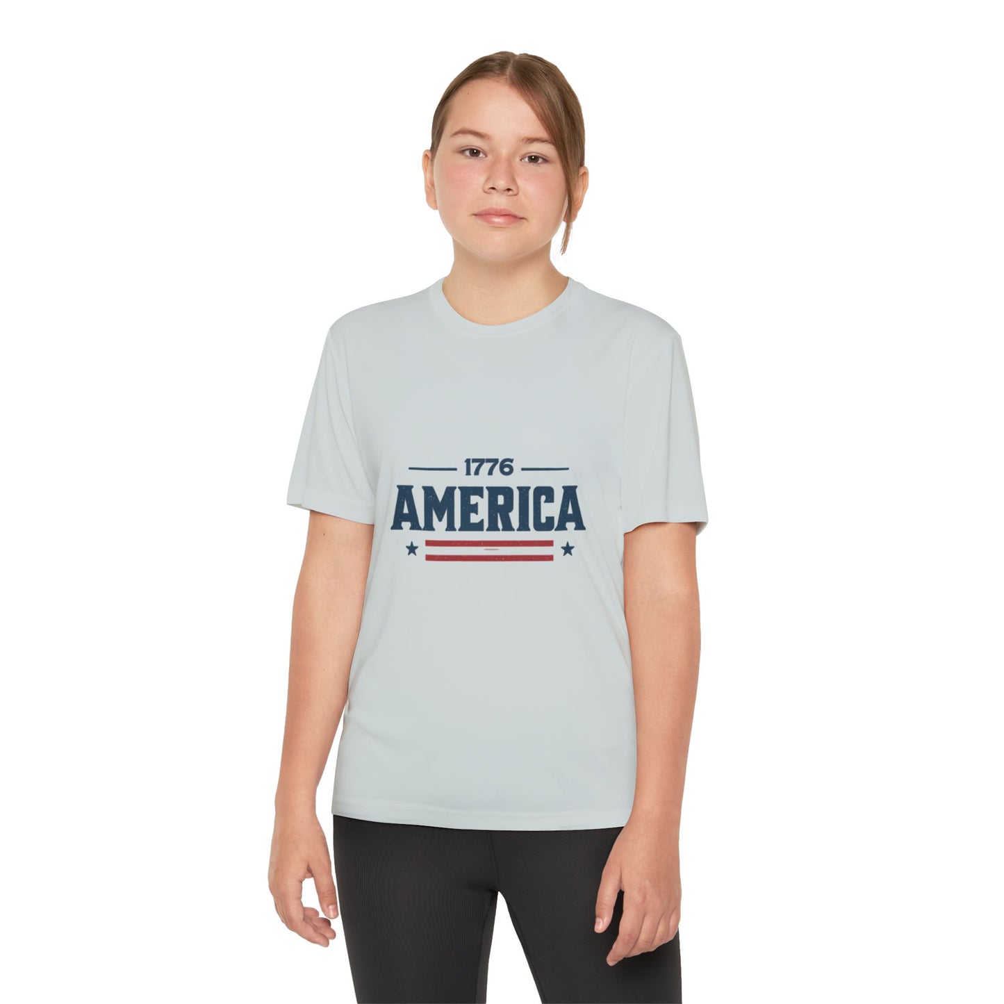 Youth Competitor Tee — Patriotic July 4th Matching Family Shirt