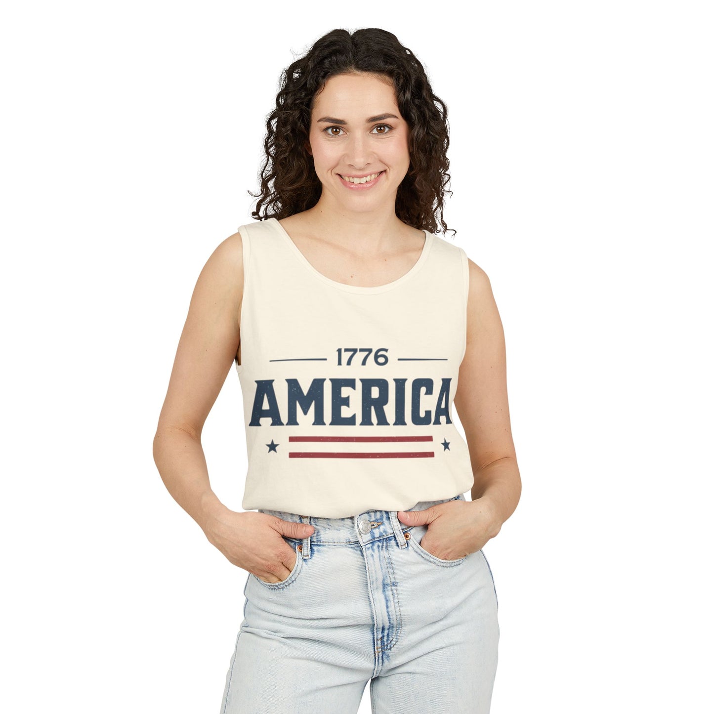 Patriotic Family Matching Tank Top — July 4th Fourth of July Celebration