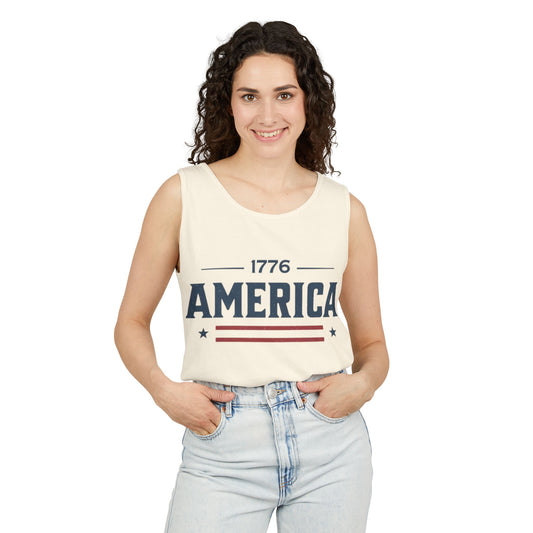 Patriotic Family Matching Tank Top — July 4th Fourth of July Celebration