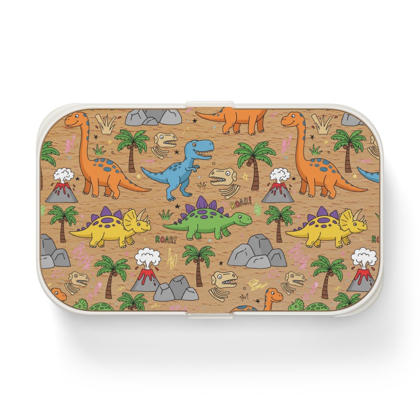 Kids Dino Bento Lunch Box | Dinosaur Design Boys