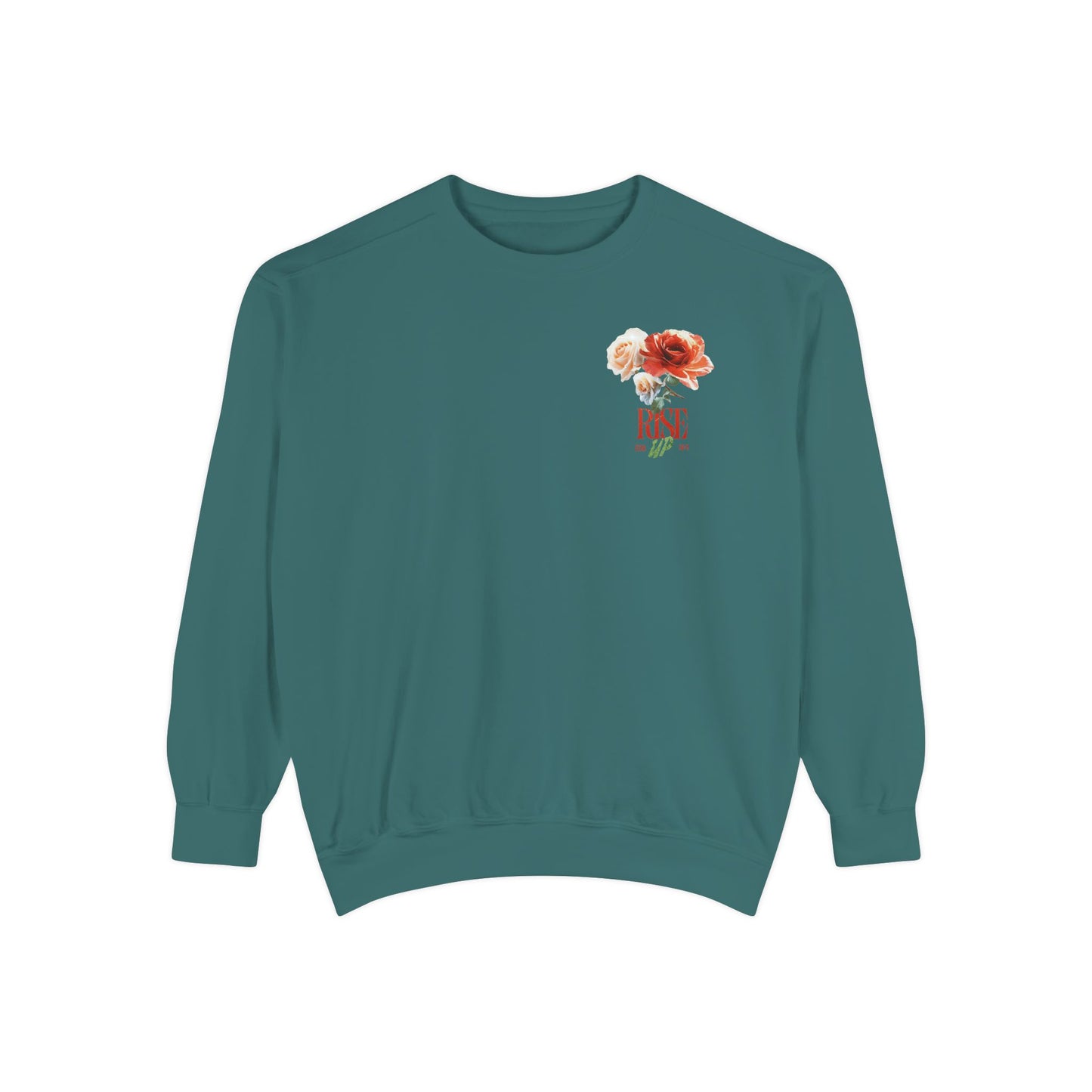 Rise Up Floral Sweatshirt — Flower Design