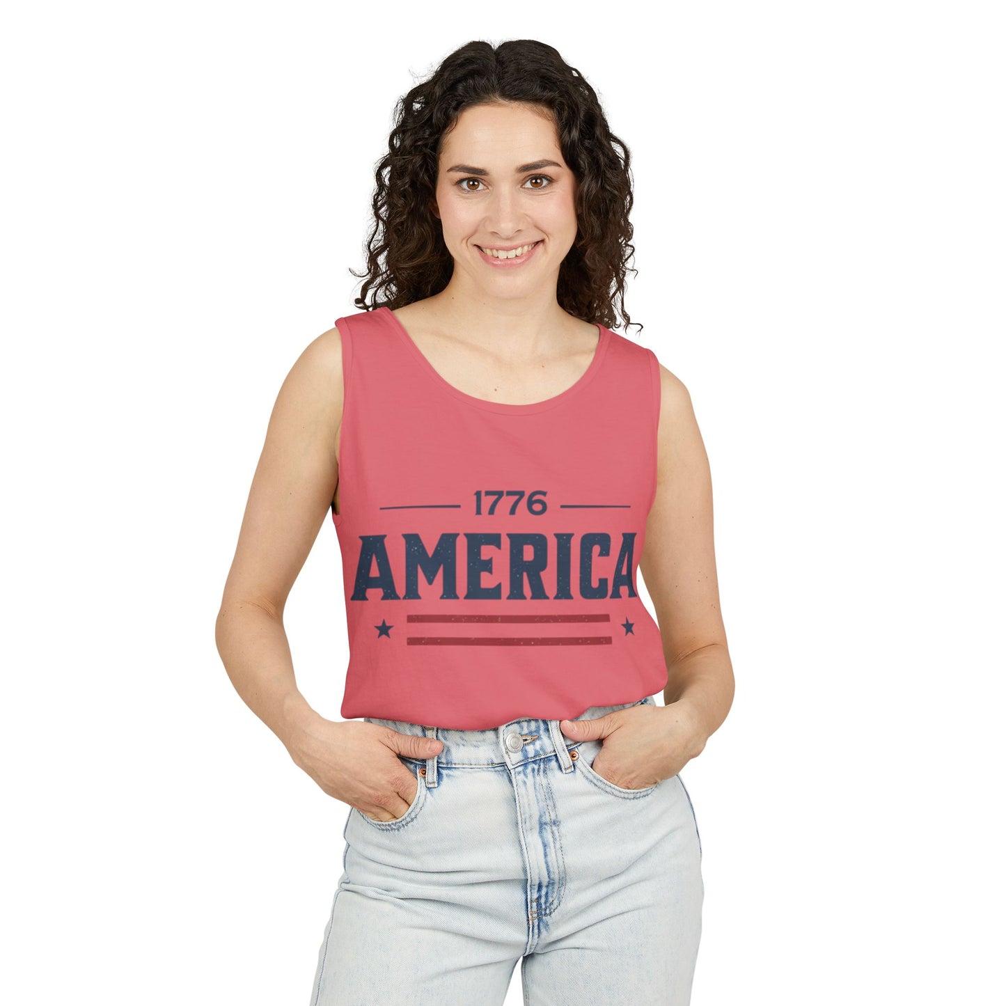 Patriotic Family Matching Tank Top — July 4th Fourth of July Celebration