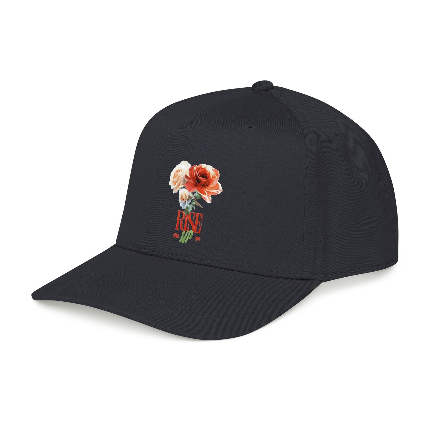 Rise Up Baseball Cap — Motivational Mid Profile Cap