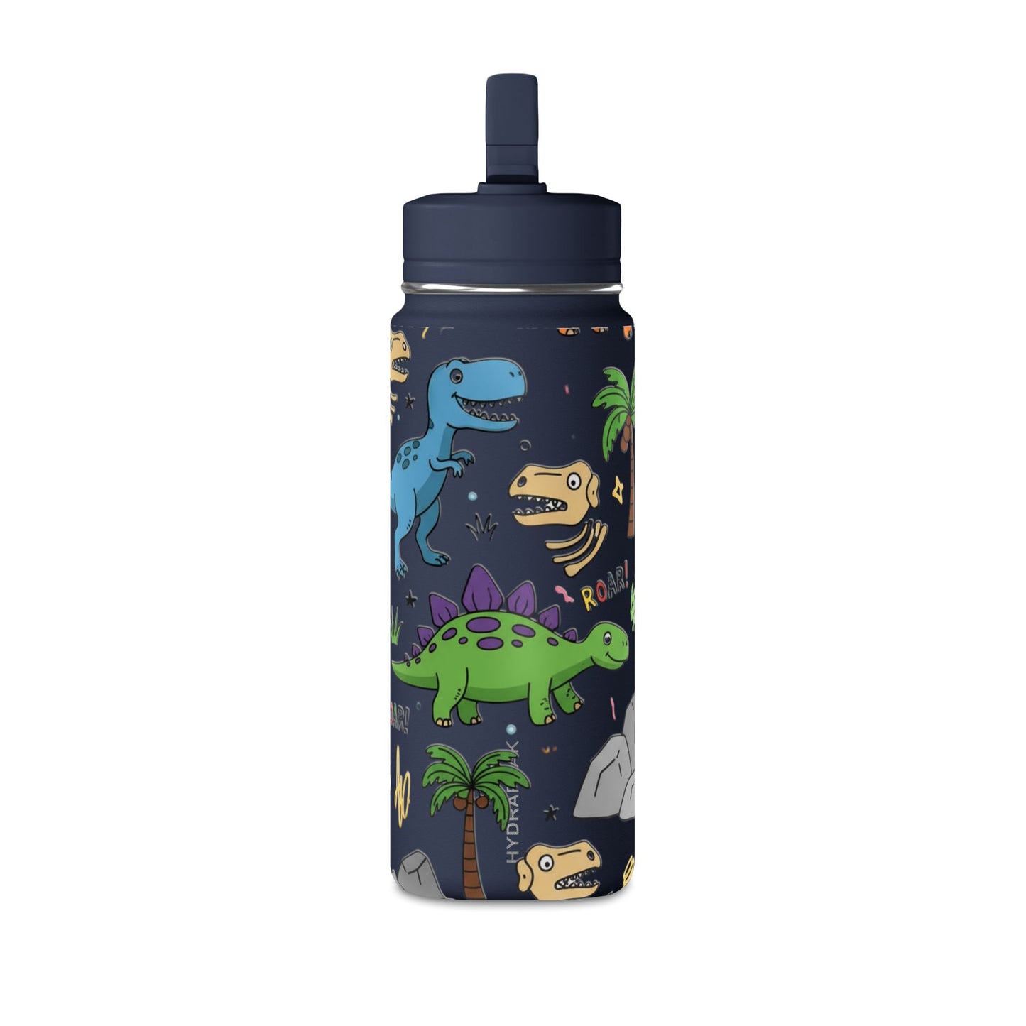Kids Dino 20oz Water Bottle | Cute Dinosaur Design