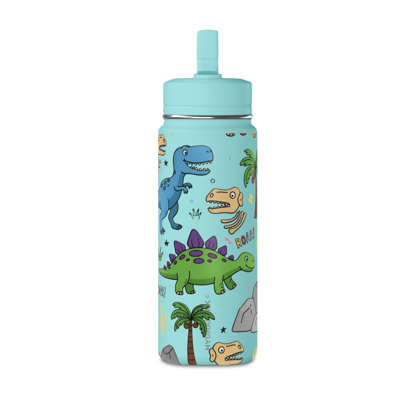 Kids Dino 20oz Water Bottle | Cute Dinosaur Design